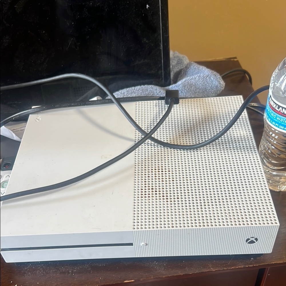 White Gaming Console